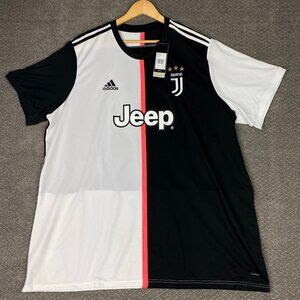 NWT Juventus Home Football Shirt Jersey 2019 2020 Men's 3XL Adidas Soccer